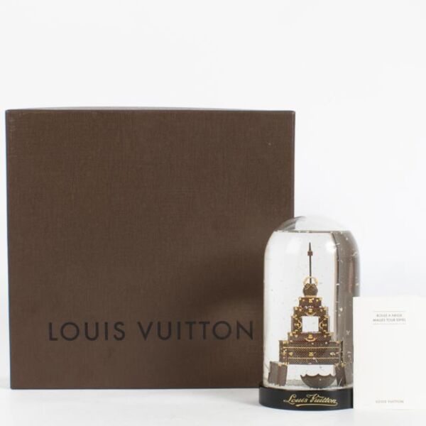 Louis Vuitton Eiffel Tower Snow Globe