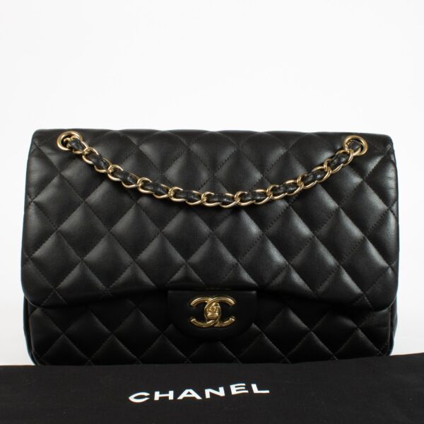Chanel Black Large Classic Handbag