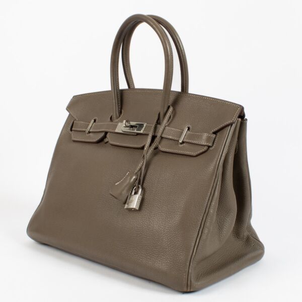 Hermès Birkin 35 Etoupe Togo PHW