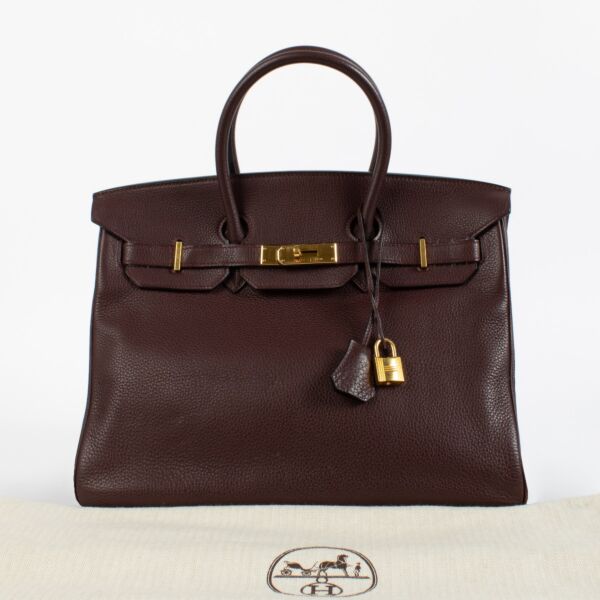 Hermès Birkin 35 Bordeaux Togo GHW