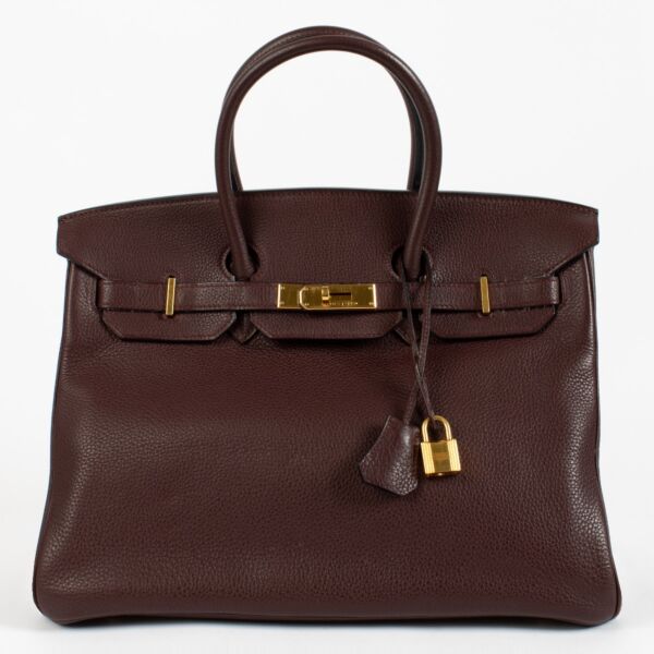 Hermès Birkin 35 Bordeaux Togo GHW