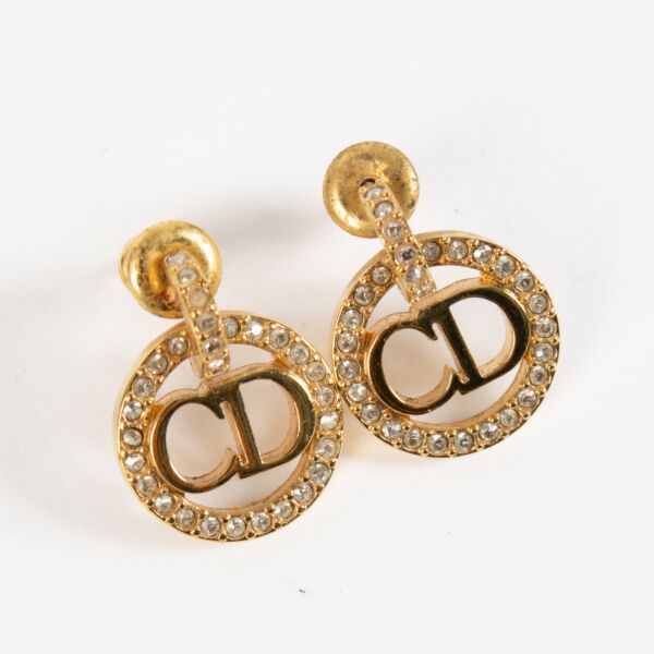 Christian Dior CD Earrings