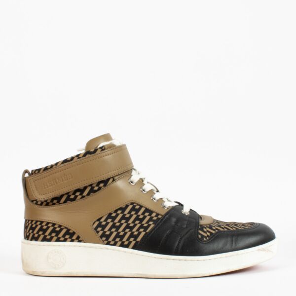 Hermès H En Biais Freestyle Sneakers - Size 42