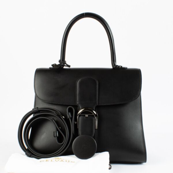 Delvaux So Black Box Calf Brillant MM