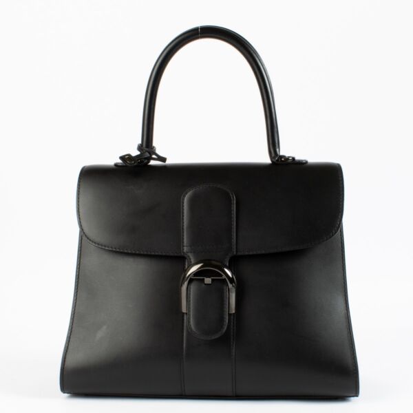 shop 100% authentic second hand Delvaux So Black Box Calf Brillant MM on Labellov.com
