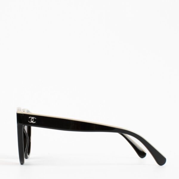Chanel Black/Pink 5414 Butterfly Sunglasses