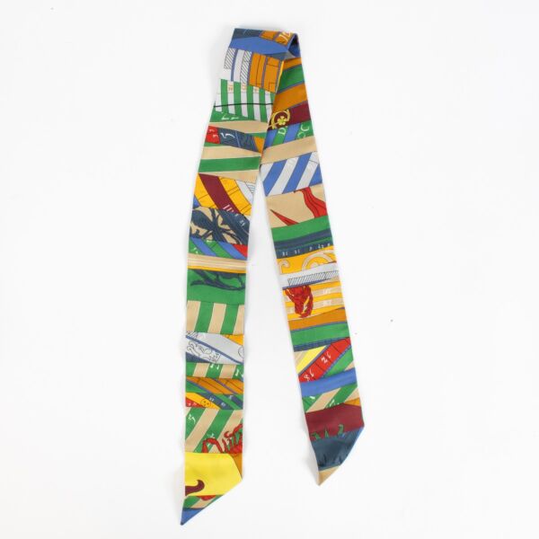 Authentic Hermès Twilly Scarf Astrologie Nouvelle on Labellov.com