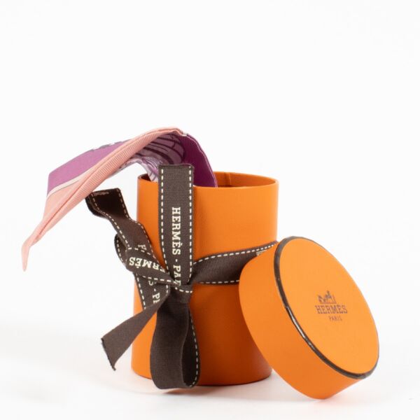 Hermès Twilly Scarf Les Zèbres