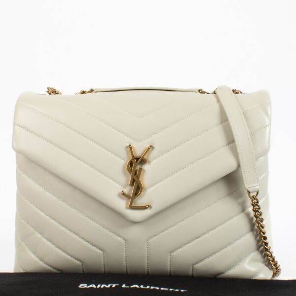 Saint Laurent Cream Medium LouLou