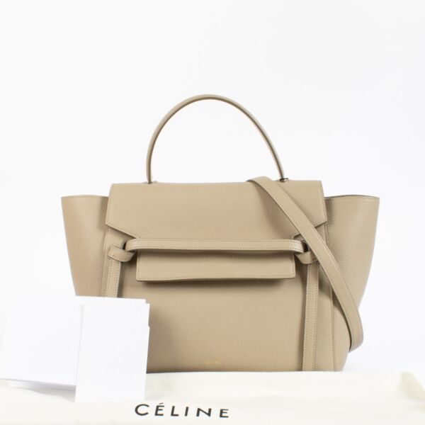 Celine Beige Mini Belt Bag