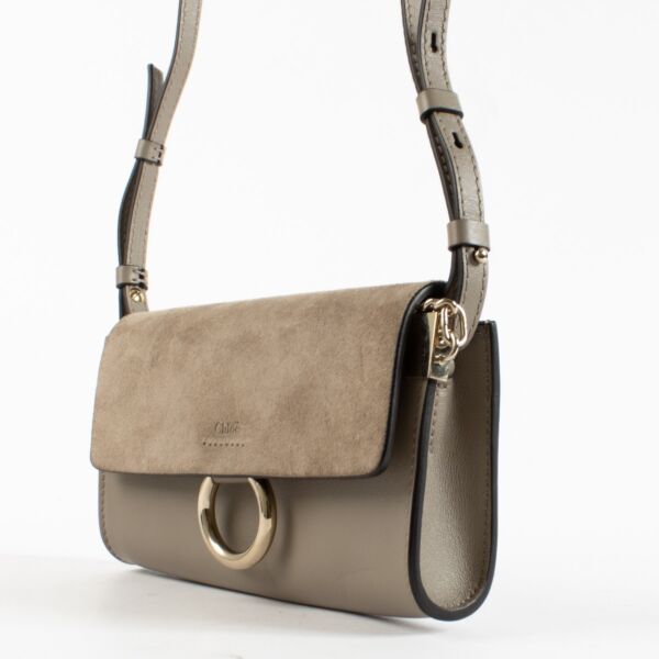 Chloé Grey Mini Faye Bag