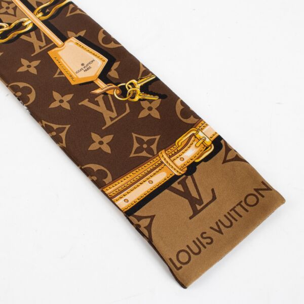 Louis Vuitton Brown Monogram Confidential Bandeau