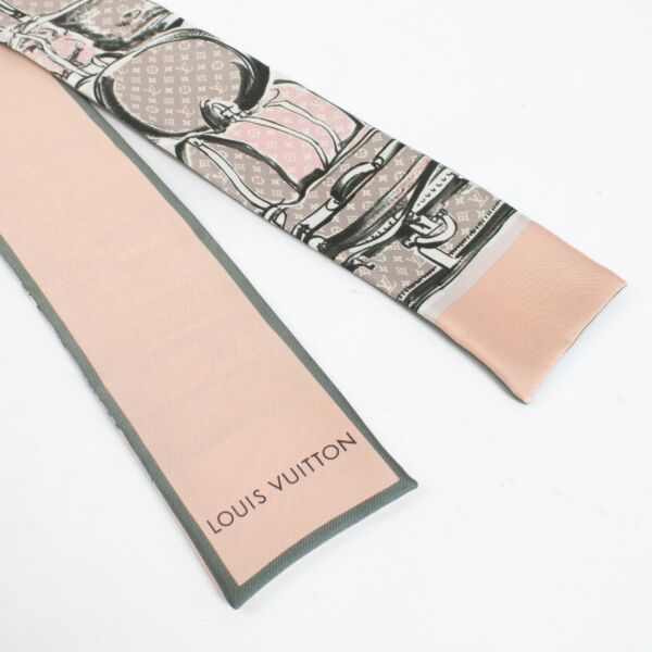 Louis Vuitton Pink Monogram Trunks Bandeau