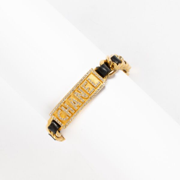 shop 100% authentic second hand Chanel 1995 Rhinestone Embellished Choker on Labellov.com