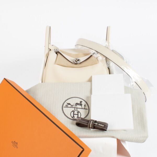 Hermès Lindy Mini Nata Swift PHW