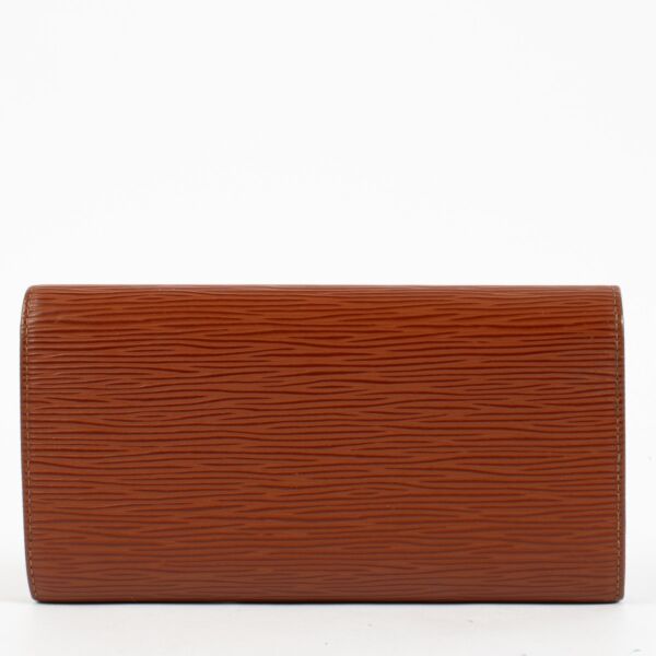 Louis Vuitton Kenyan Fawn Epi Sarah Wallet