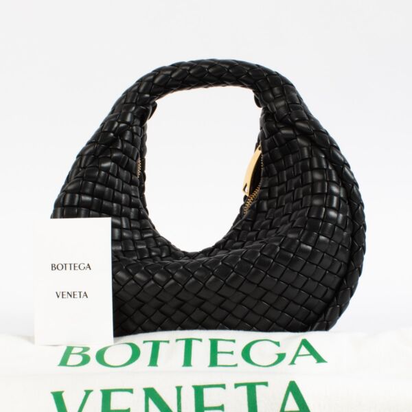 Bottega Veneta Black Mini Padded Jodie Bag