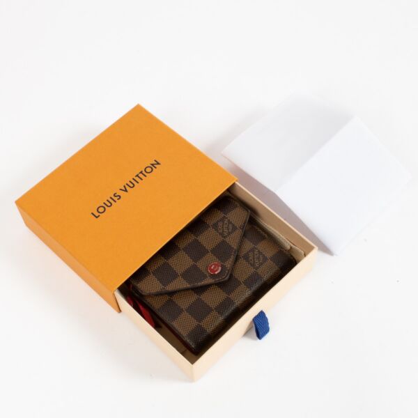 Louis Vuitton Damier Ebene Victorine Wallet