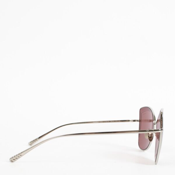 Chanel Pink Sunglasses With Chain