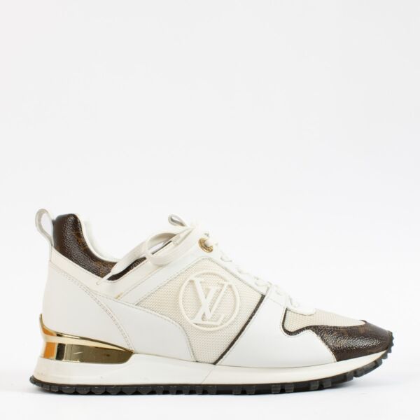 shop 100% authentic second hand Louis Vuitton White Run Away Sneakers - Size 38 on Labellov.com