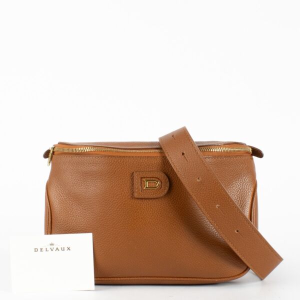 Delvaux Fauve Trotteur Evasion Belt Bag