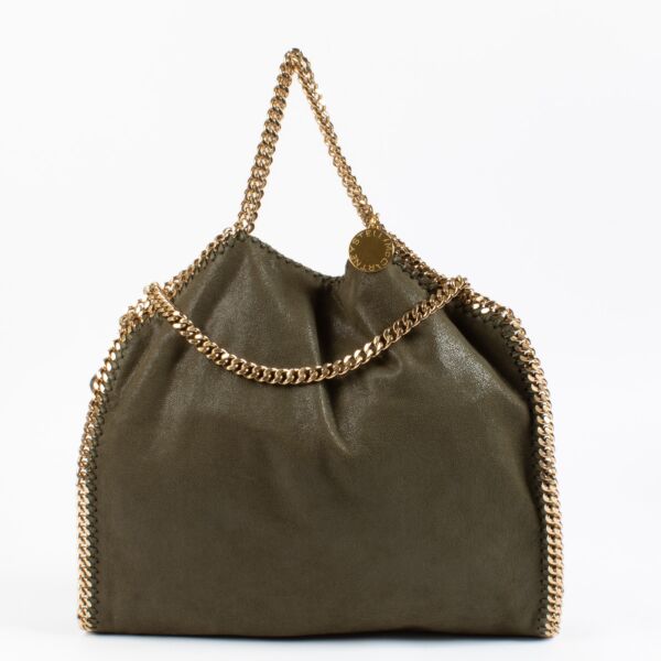 shop 100% authentic second hand Stella McCartney Green Falabella Bag on Labellov.com