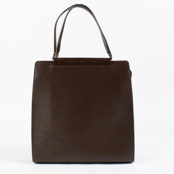 Louis Vuitton Mocha Epi Figari PM Bag
