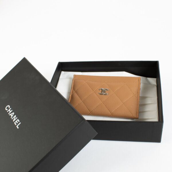 Chanel Caramel Classic Card Holder