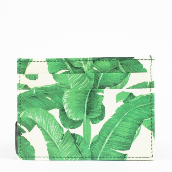 Dolce & Gabbana Palm Leaf Card Holder