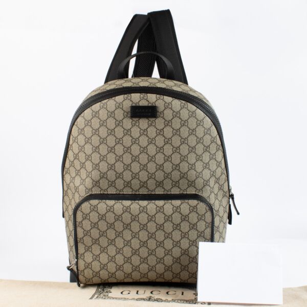 Gucci GG Supreme Canvas Backpack