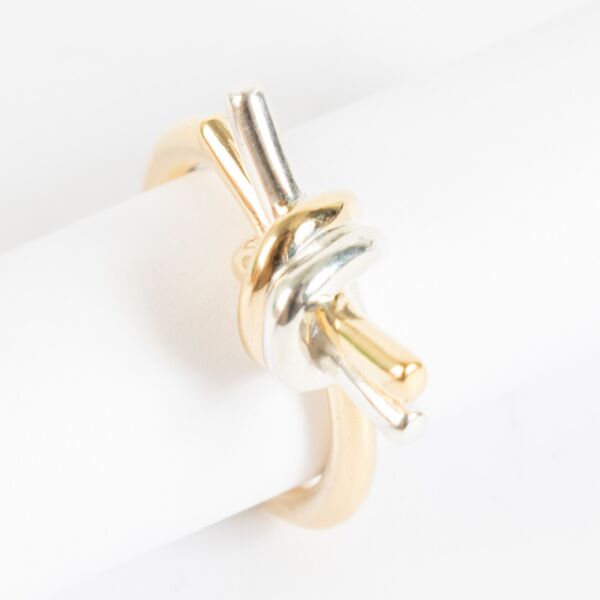Bottega Veneta Knot Ring - size 15