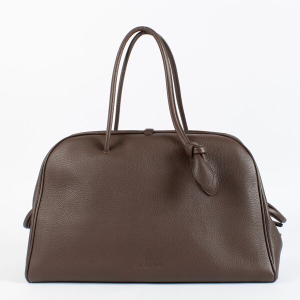 Jacquemus Dark Brown Le Grand Tourismo Bag