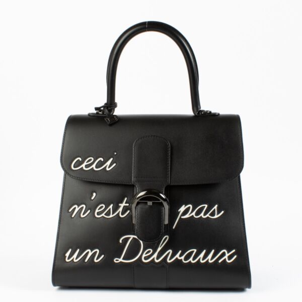shop 100% authentic second hand Delvaux Black Brillant L'Humour MM on Labellov.com