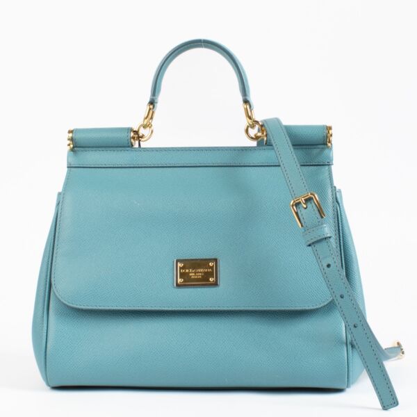 Dolce & Gabbana Blue Medium Sicily Bag