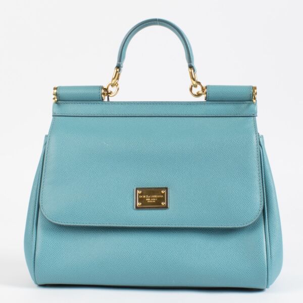 Dolce & Gabbana Blue Medium Sicily Bag