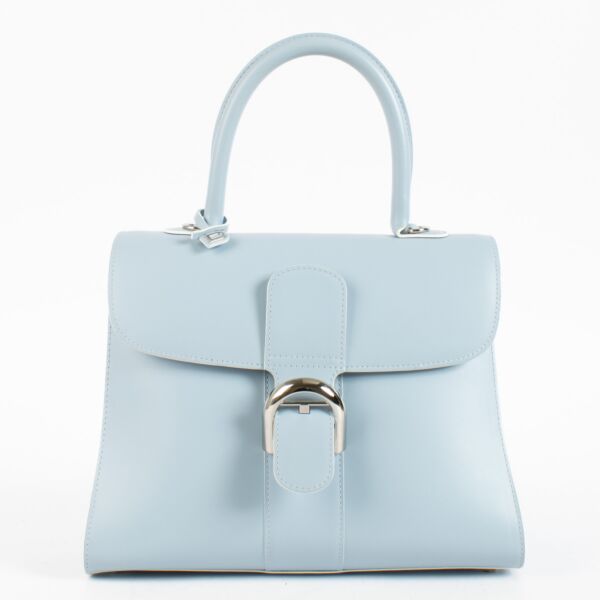 Delvaux Baby Blue Box Calf Brillant MM