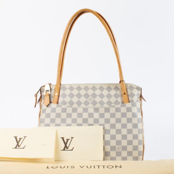 Louis Vuitton Damier Azur Figheri PM Bag