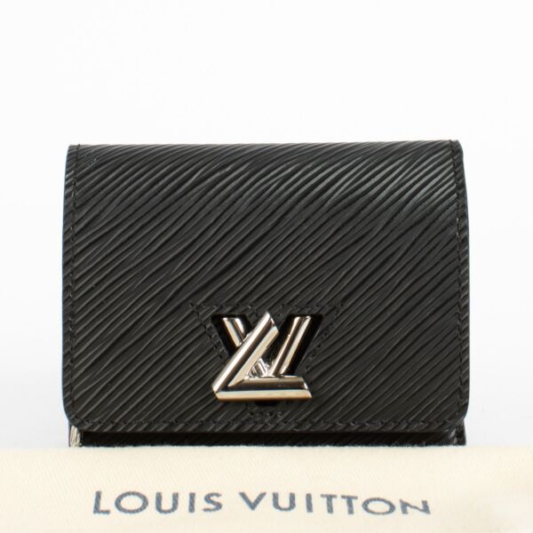 Louis Vuitton Black Epi Twist XS Compact Wallet