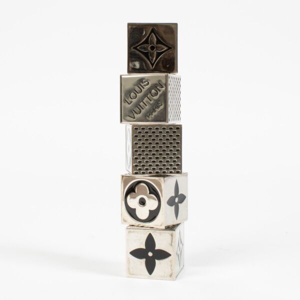 Authentic pre-loved Louis Vuitton Monogram Cube Dice Game Set on Labellov.com