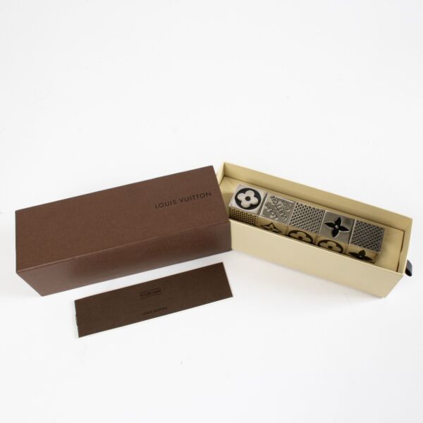Louis Vuitton Monogram Cube Dice Game Set