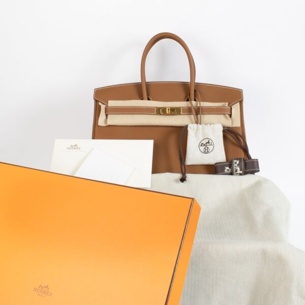 Hermès Birkin 35 Gold Togo GHW