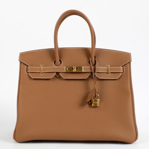 Hermès Birkin 35 Gold Togo GHW