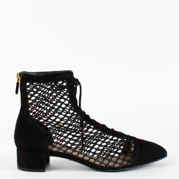 authentic preloved Christian Dior Black Naughtily-D Boots on Labellov.com