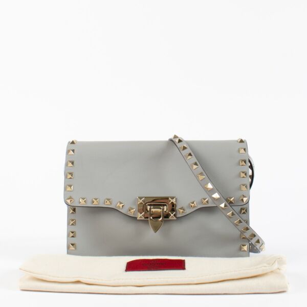 Valentino Garavani Blue Rockstud Bag