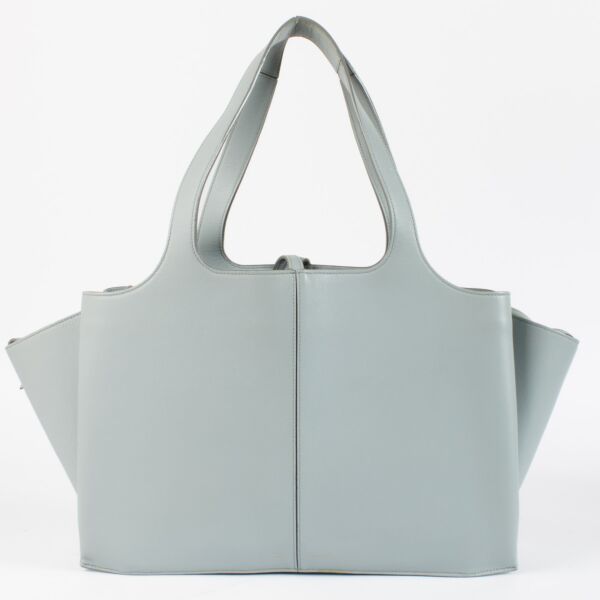 Celine Blue Medium Tri-Fold Bag