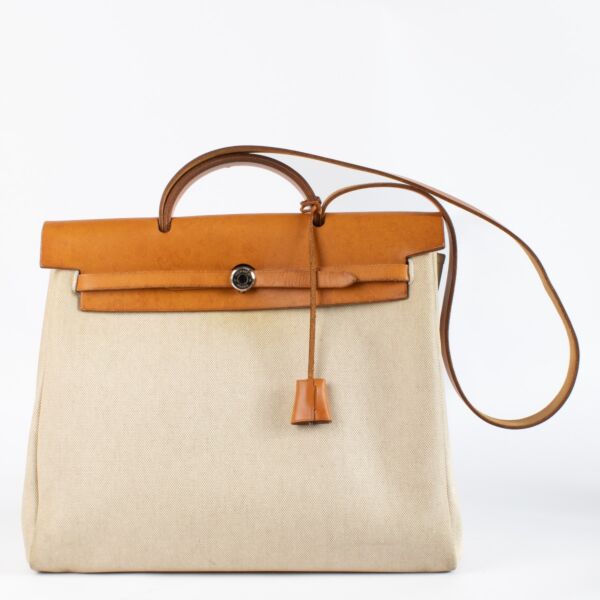 Authentic pre-loved Hermès Herbag 2-in-1 on Labellov.com