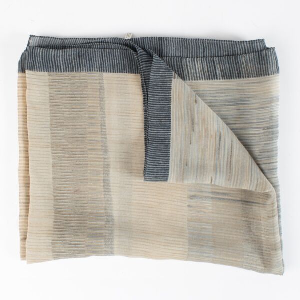 Authentic preloved Delvaux Multicolor 140 Silk Scarf on Labellov.com