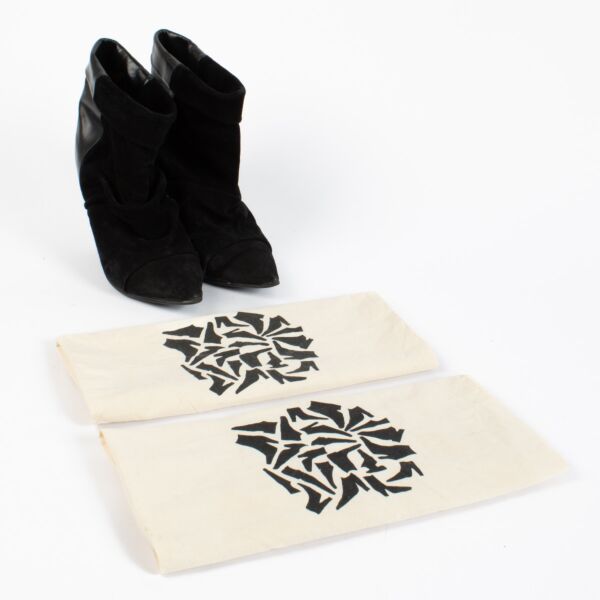 Isabel Marant Black Luliana Ankle Boots - Size 37