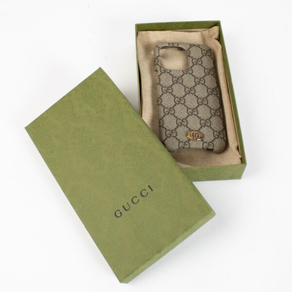 Gucci GG Supreme iPhone 14 Pro Max Case