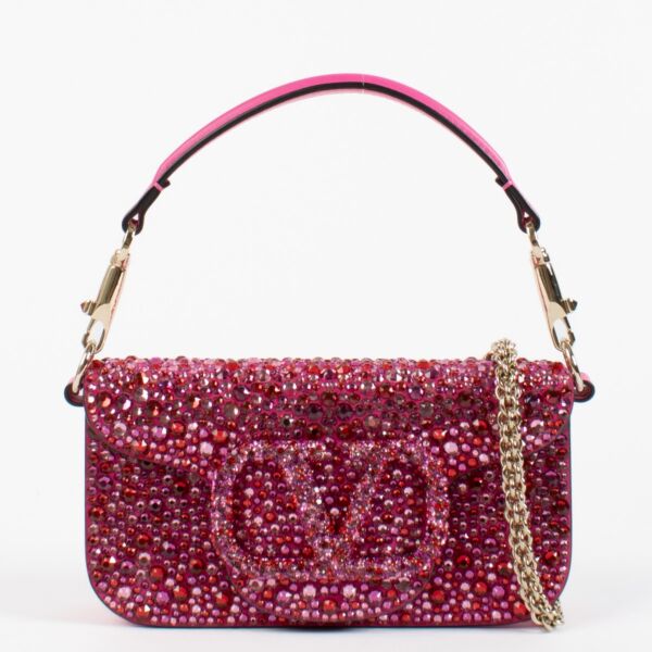 authentic preloved Valentino Garavani Pink Locò Bag on Labellov.com